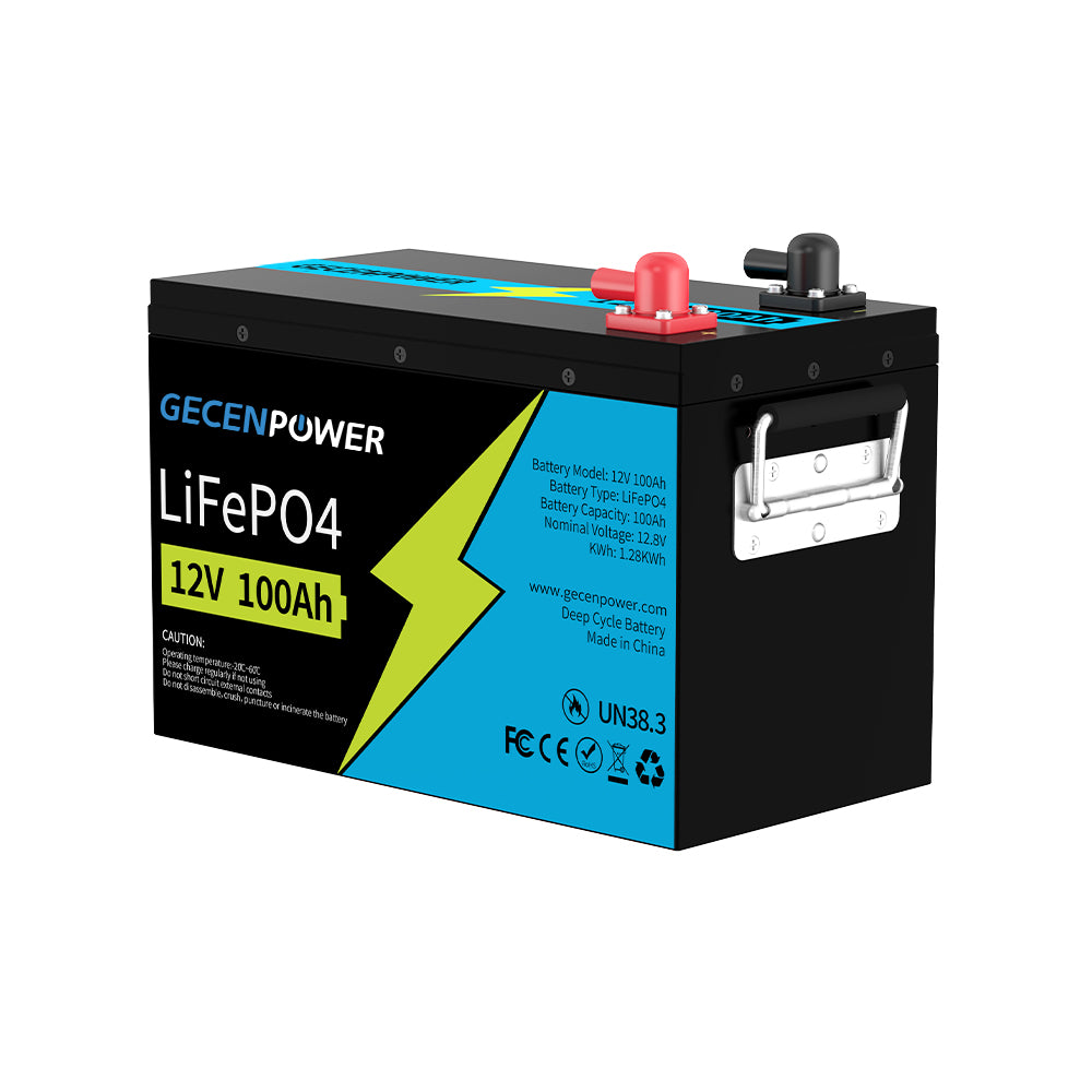 GECENPOWER 12v 100Ah Deep Cycle LiFePO4 Battery – GecenPower